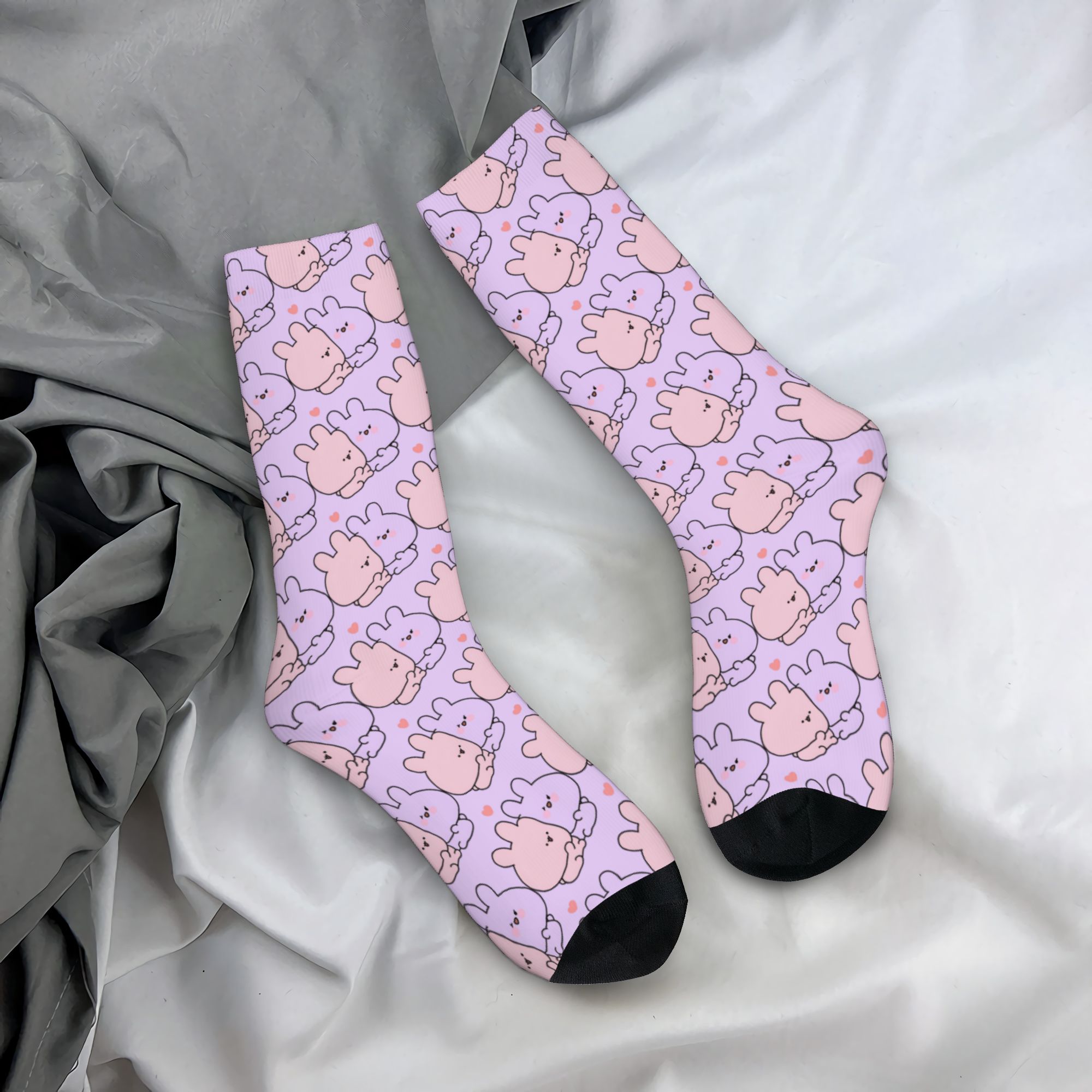 Custom Cartoon A-Asamimichans  - đánh giá và giá Dress Sock Men