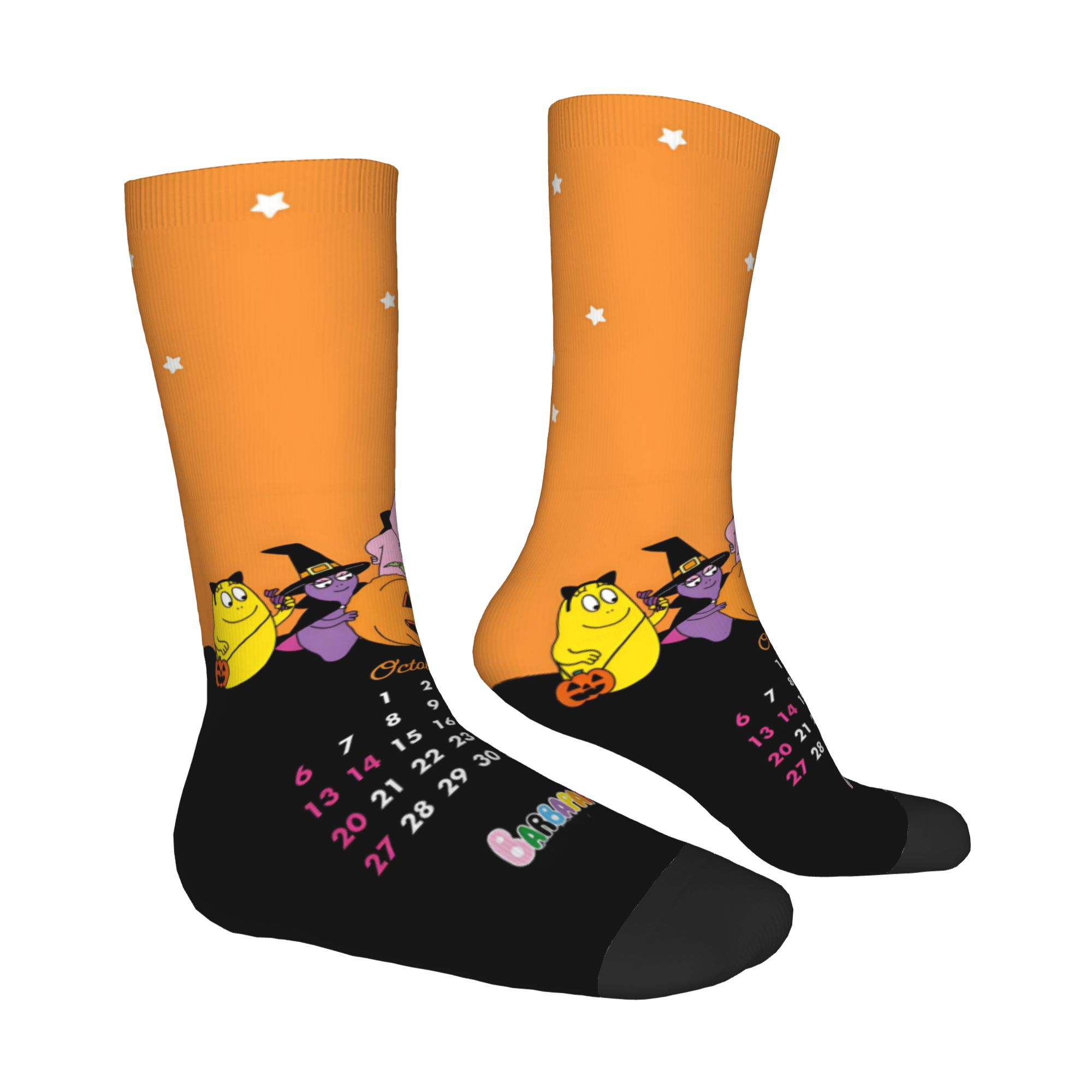 Custom Funny Cartoon Barbapapa - đánh giá và giá Dress Sock Men
