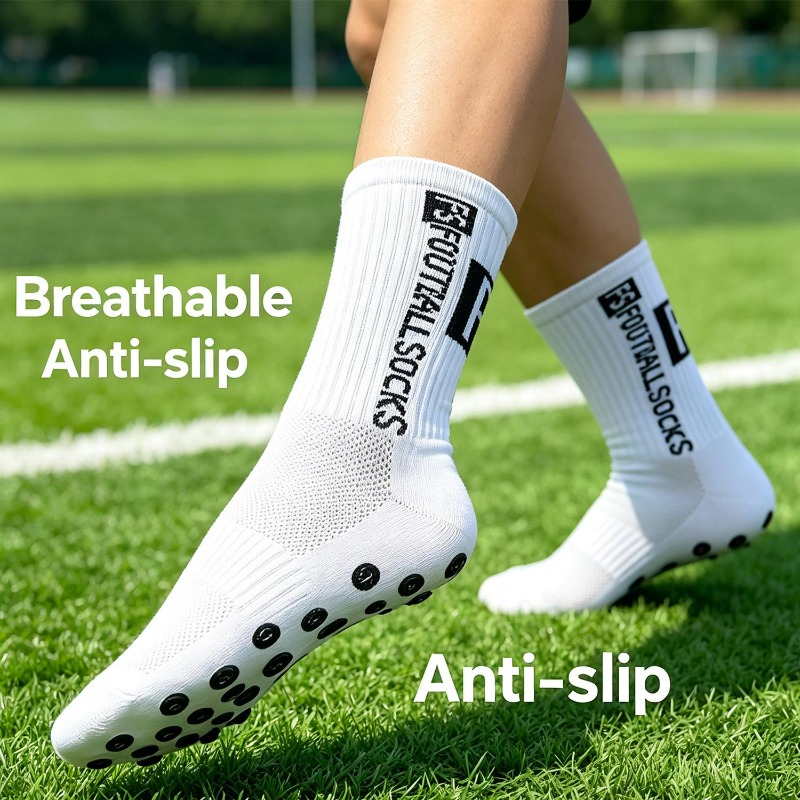 2 Pairs Non Skid Silicone Grip - đánh giá và giá Athletic Sock Cushion
