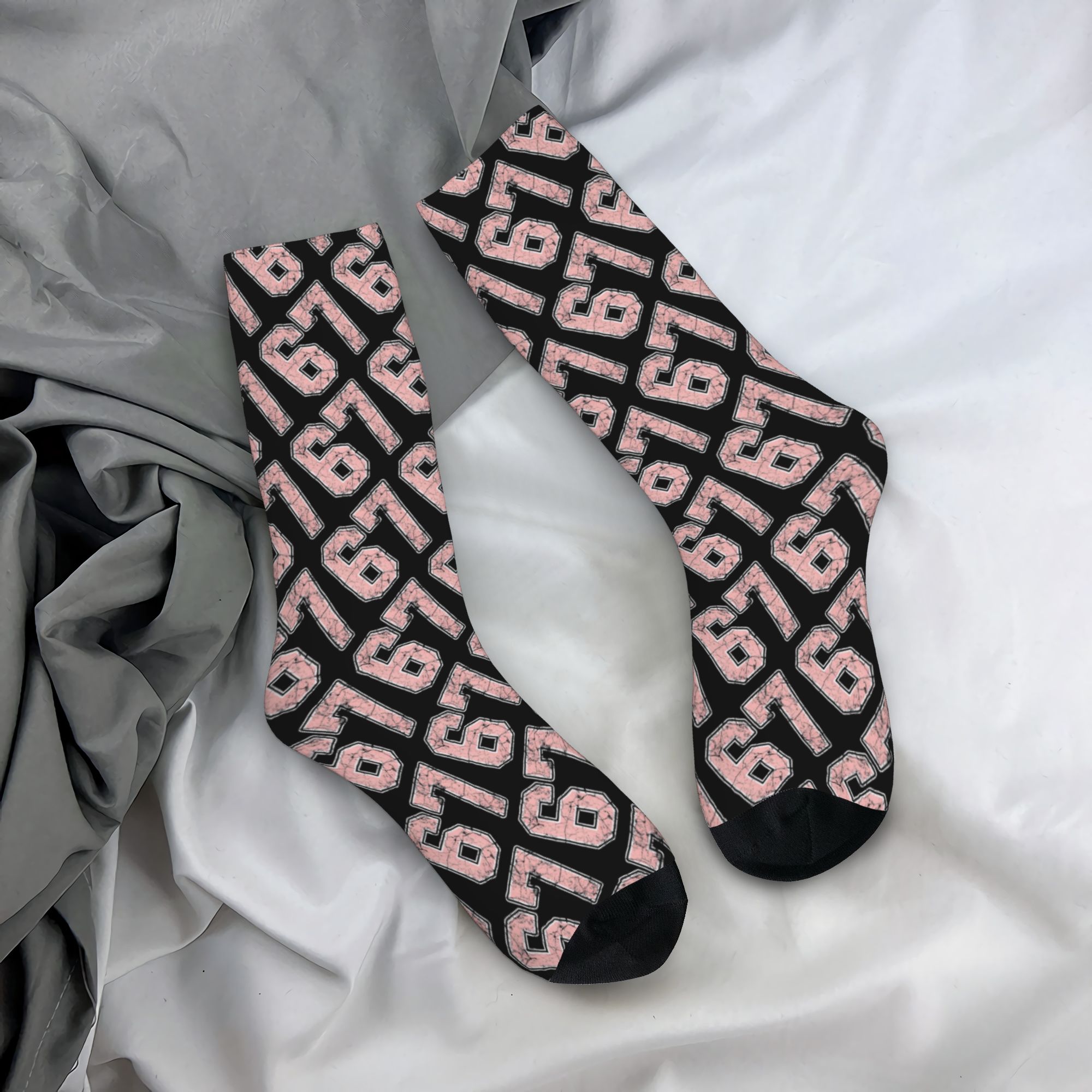 Custom Funny Sixty Seven  Dres - đánh giá và giá Dress Sock Men