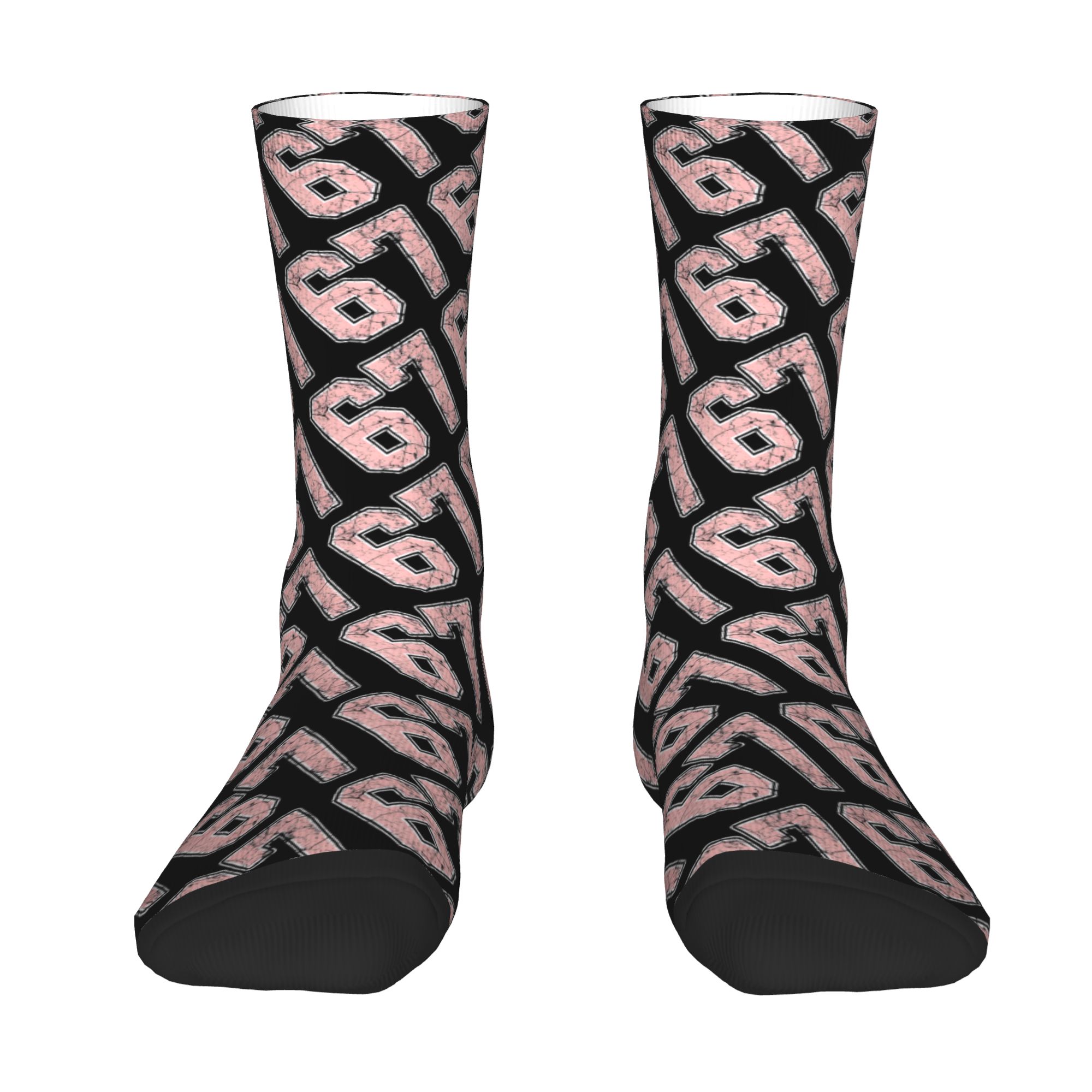 Custom Funny Sixty Seven  Dres - đánh giá và giá Dress Sock Men