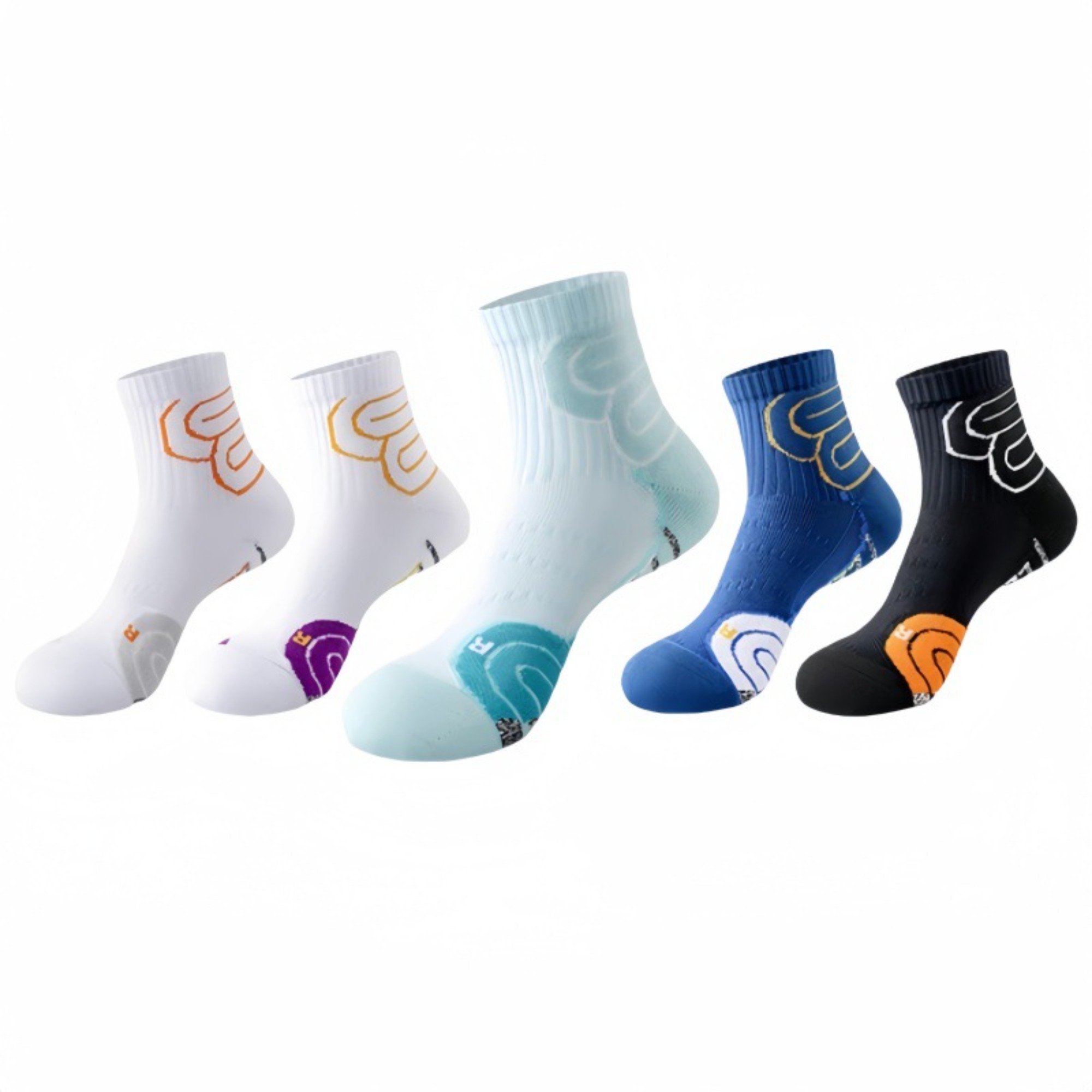 1/2 Pairs Men's Marathon Runni - đánh giá và giá Athletic Sock Cushion