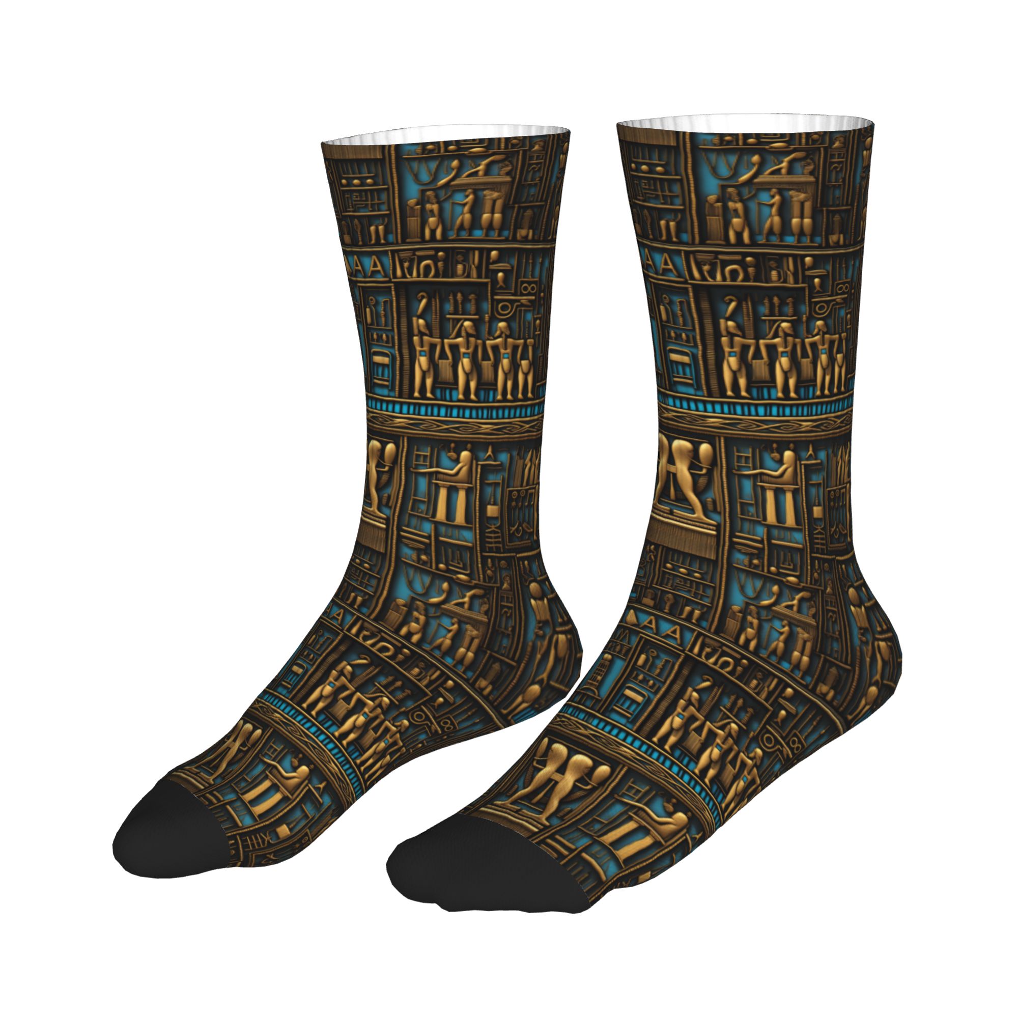 Funny Men's Egyptian Hieroglyp - đánh giá và giá Dress Sock Men