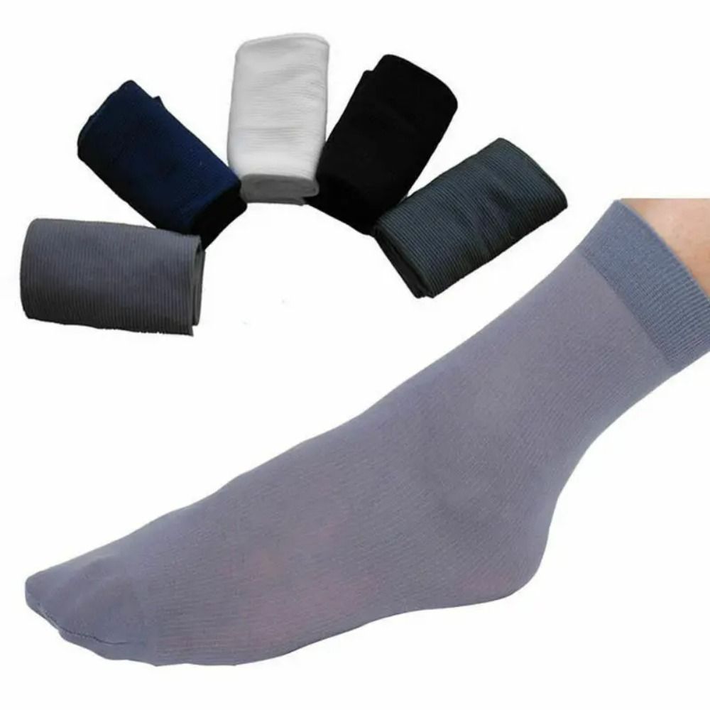 10Pairs Casual Breathable Men  - đánh giá và giá Silk Sock Bamboo