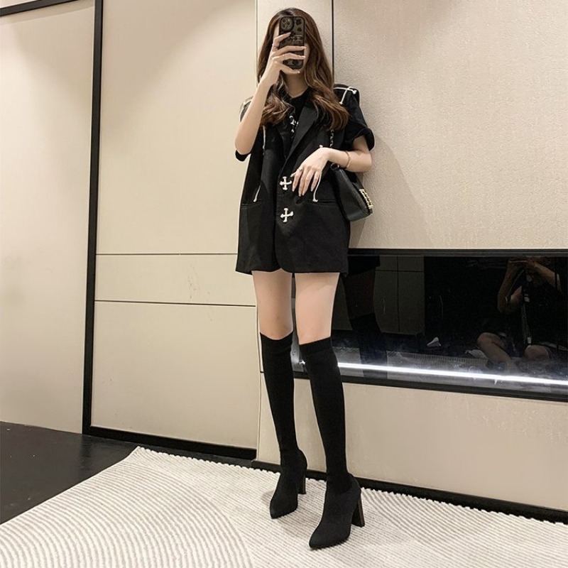 Women Over The Knee Boots Poin - đánh giá và giá Knee High Sock Women