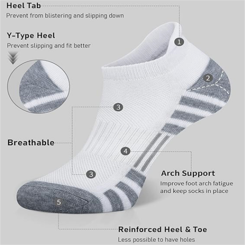 6/24 Pairs Cushioned Breathabl - đánh giá và giá Ankle Sock Low Cut