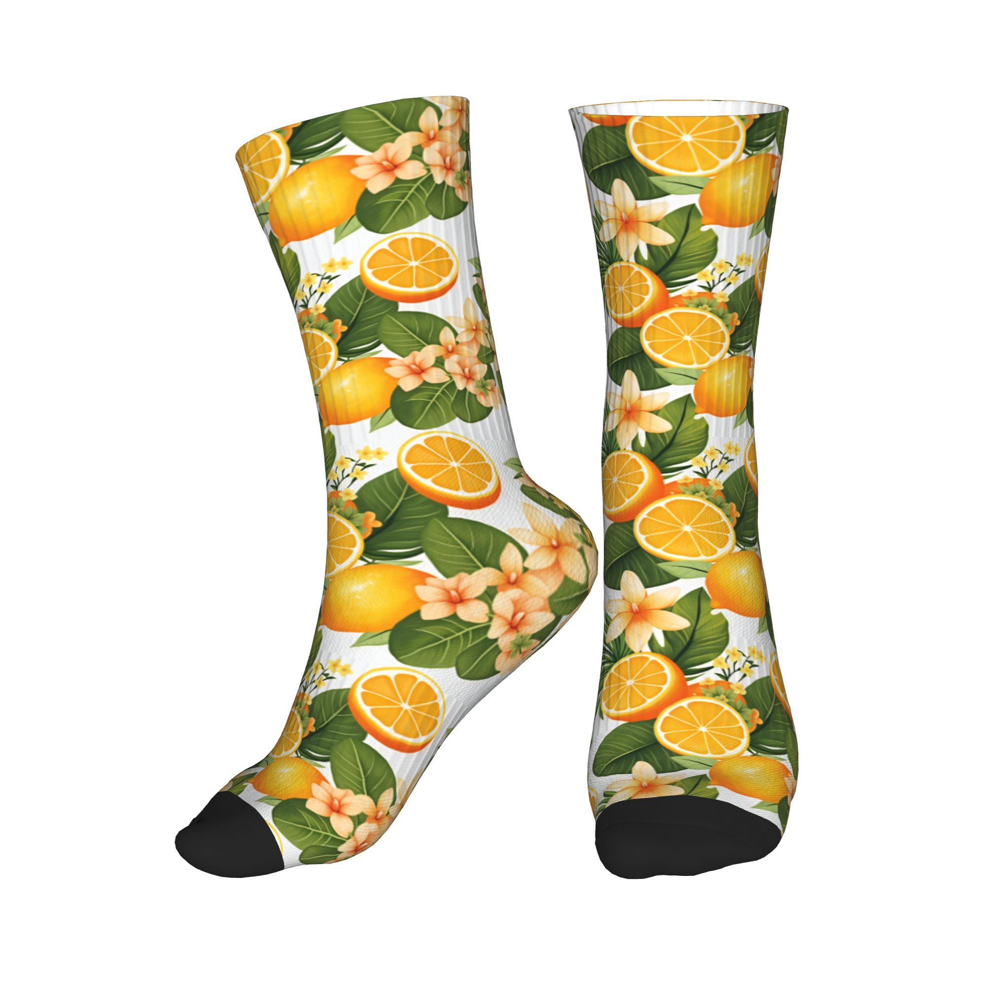 Funny Men's Tropical Orange Le - đánh giá và giá Dress Sock Men