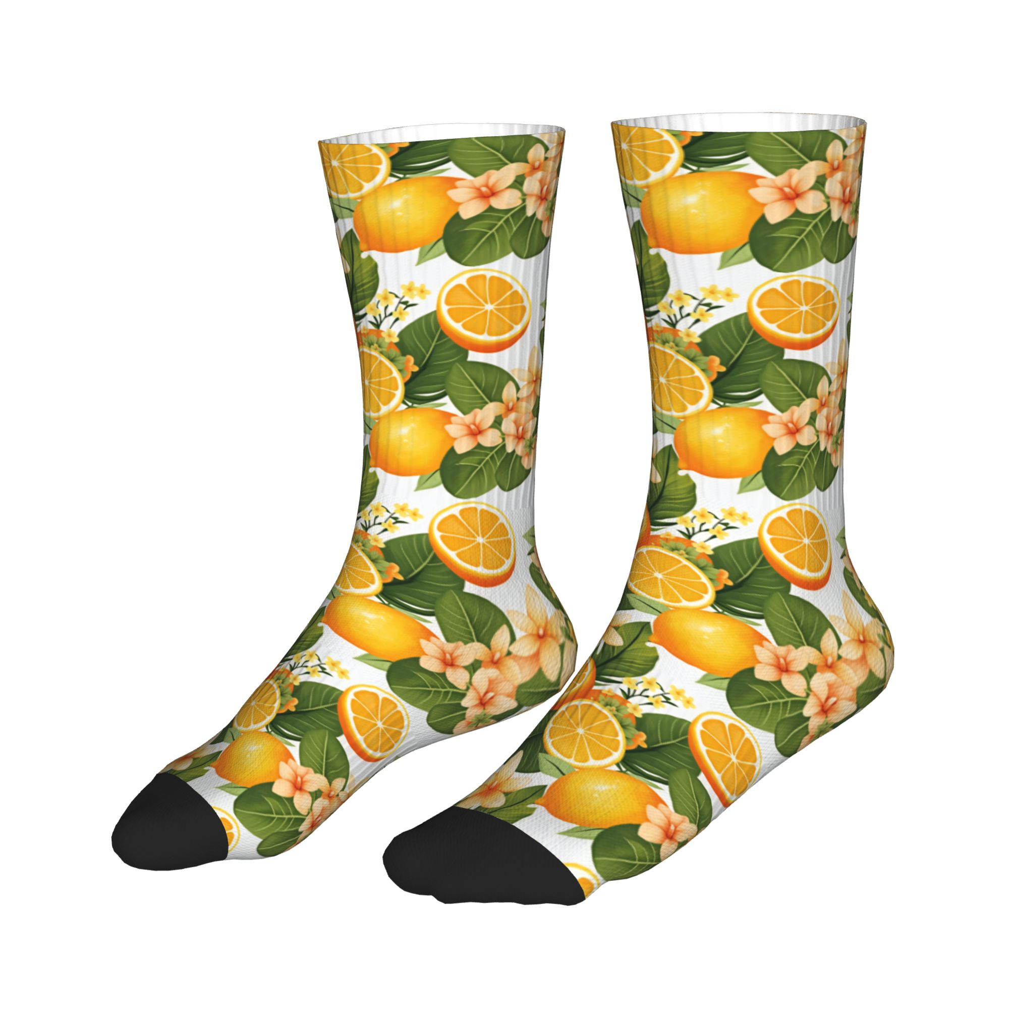 Funny Men's Tropical Orange Le - đánh giá và giá Dress Sock Men