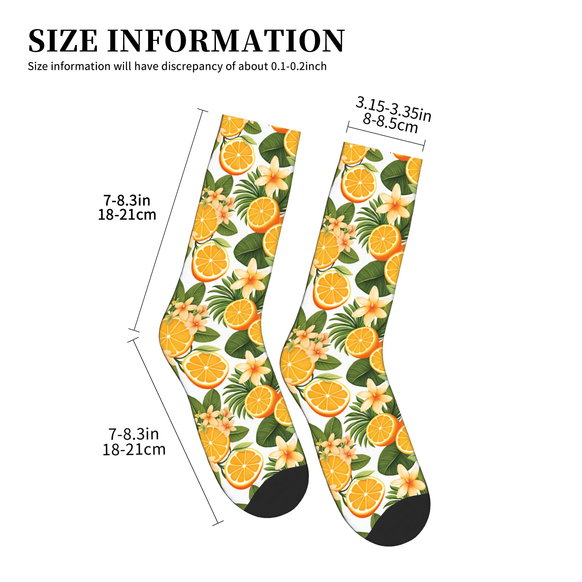 Funny Men's Tropical Orange Le - đánh giá và giá Dress Sock Men