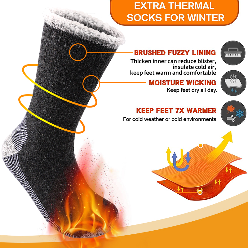 1 Pair Mens Merino Wool Warm S - đánh giá và giá Wool Hiking Sock